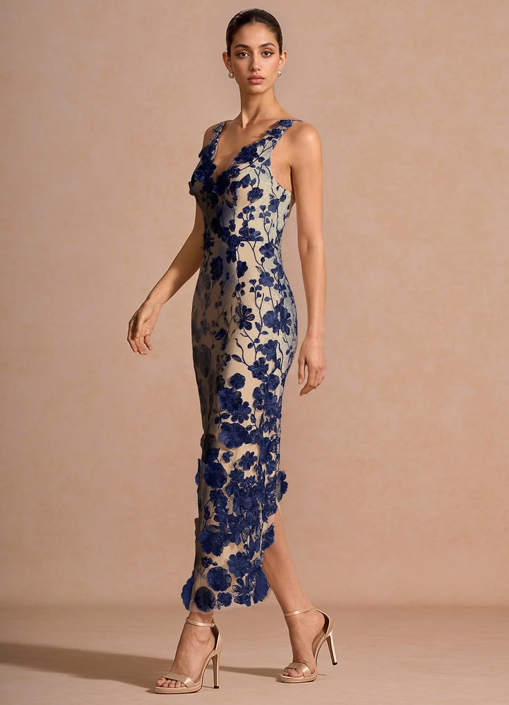 Rylee Maxi Dress - Navy