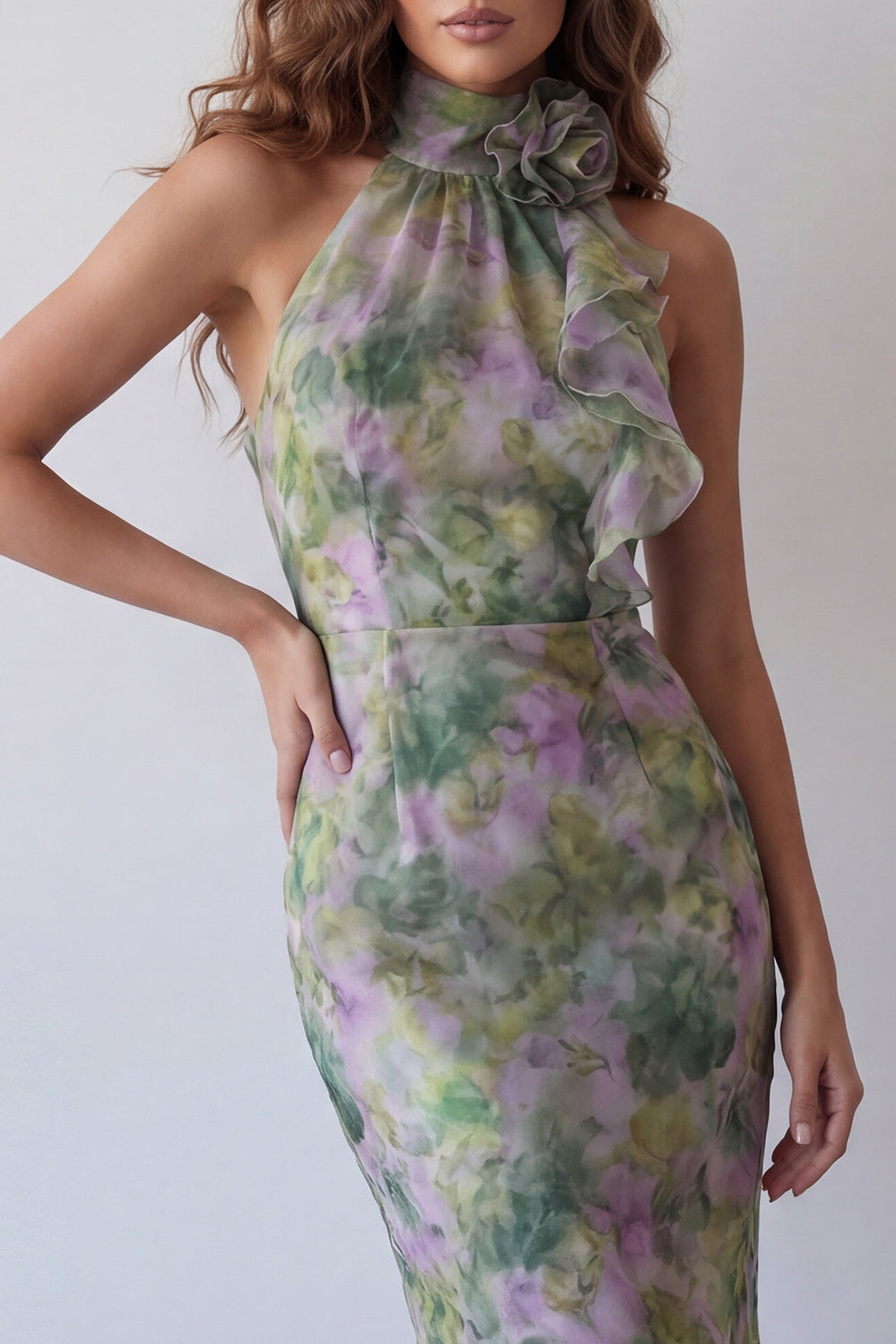Marigold Maxi Dress - Sage