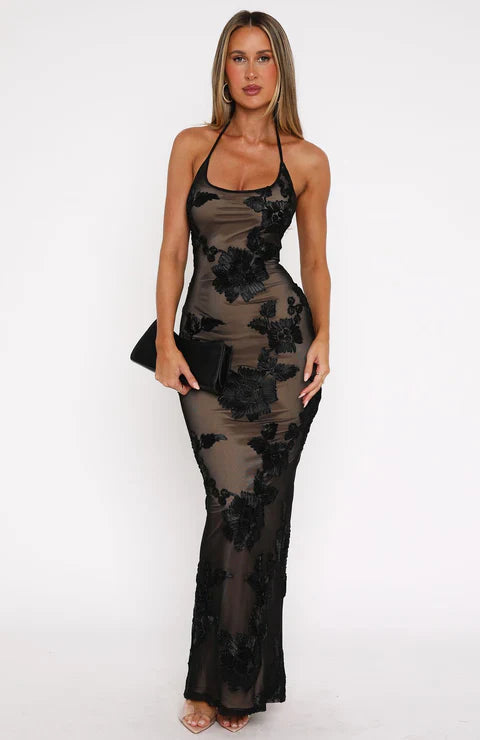 Melanie Floral Maxi Dress