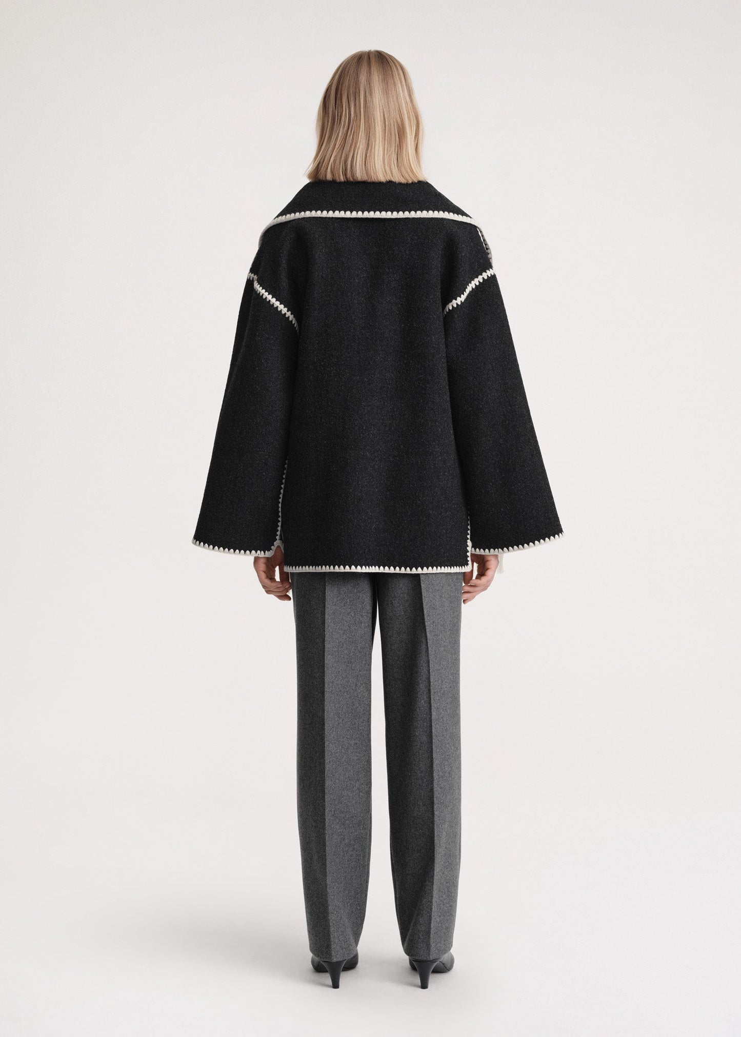Jessy Elegant Scarf Coat