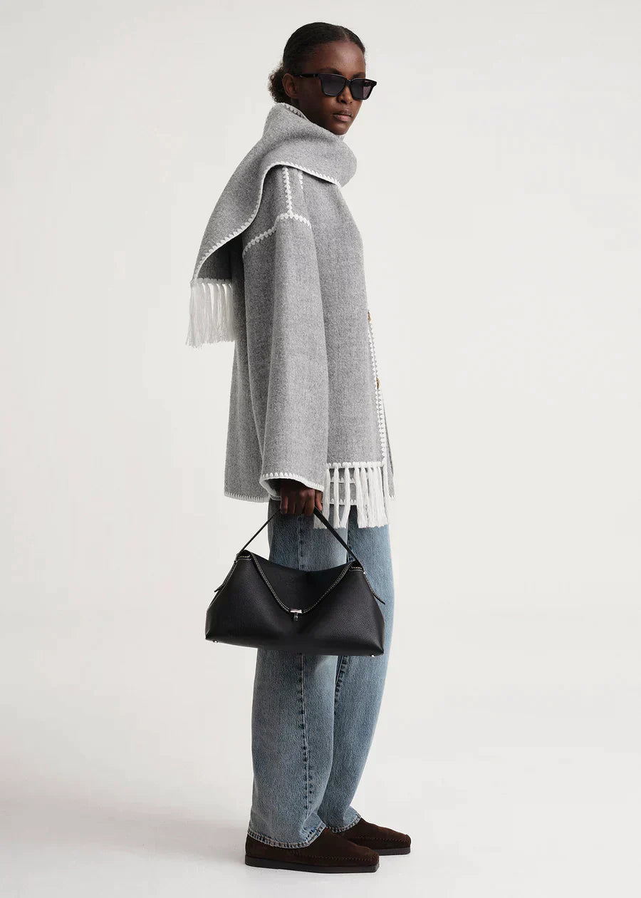 Jessy Elegant Scarf Coat