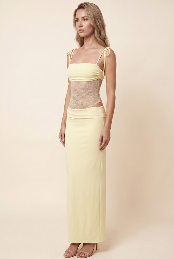 Cecile Lace Maxi Dress
