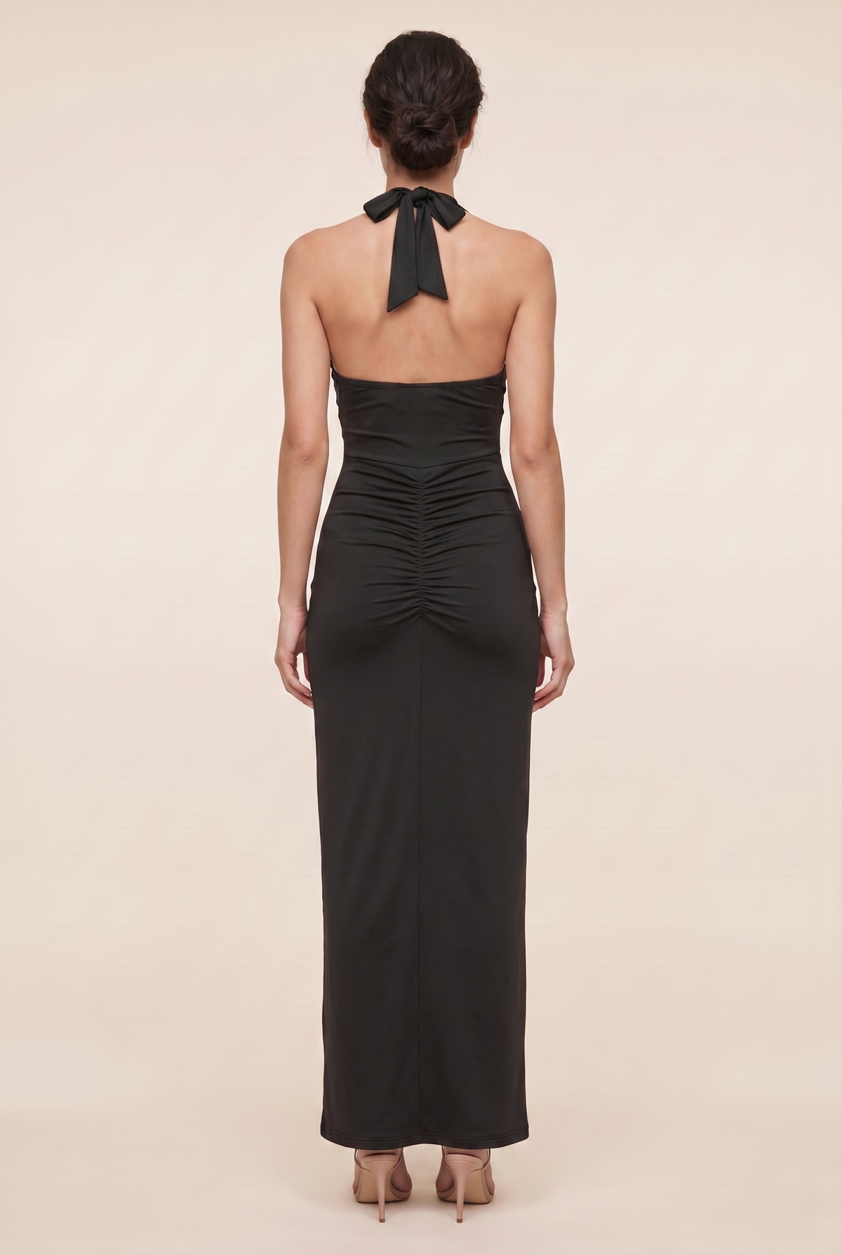 Fabienne Cutout Maxi Dress - Black