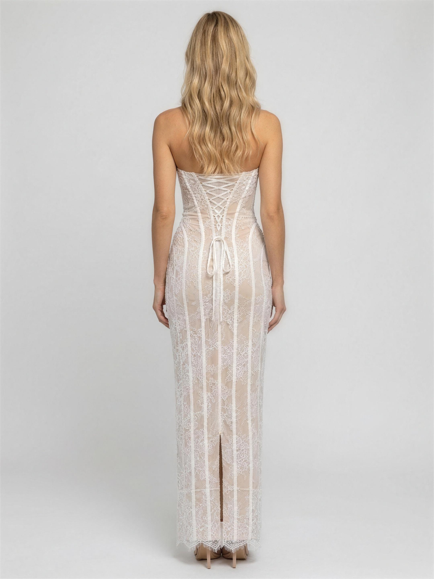 Nicole Maxi Dress - Ivory