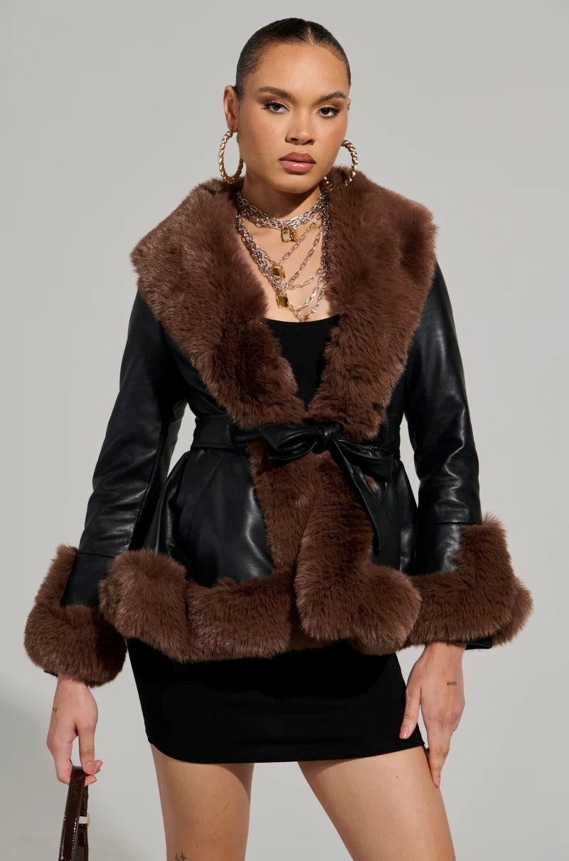 Nancy Faux Fur Coat