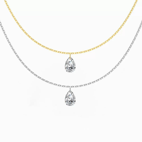 Ceridwen Pear Drop Necklace