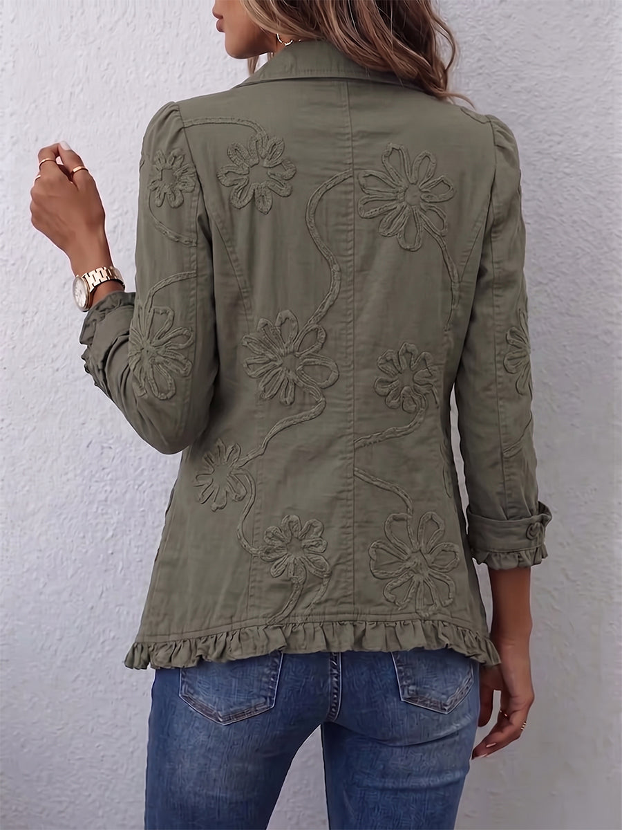Clarisse Ruffle Jacket