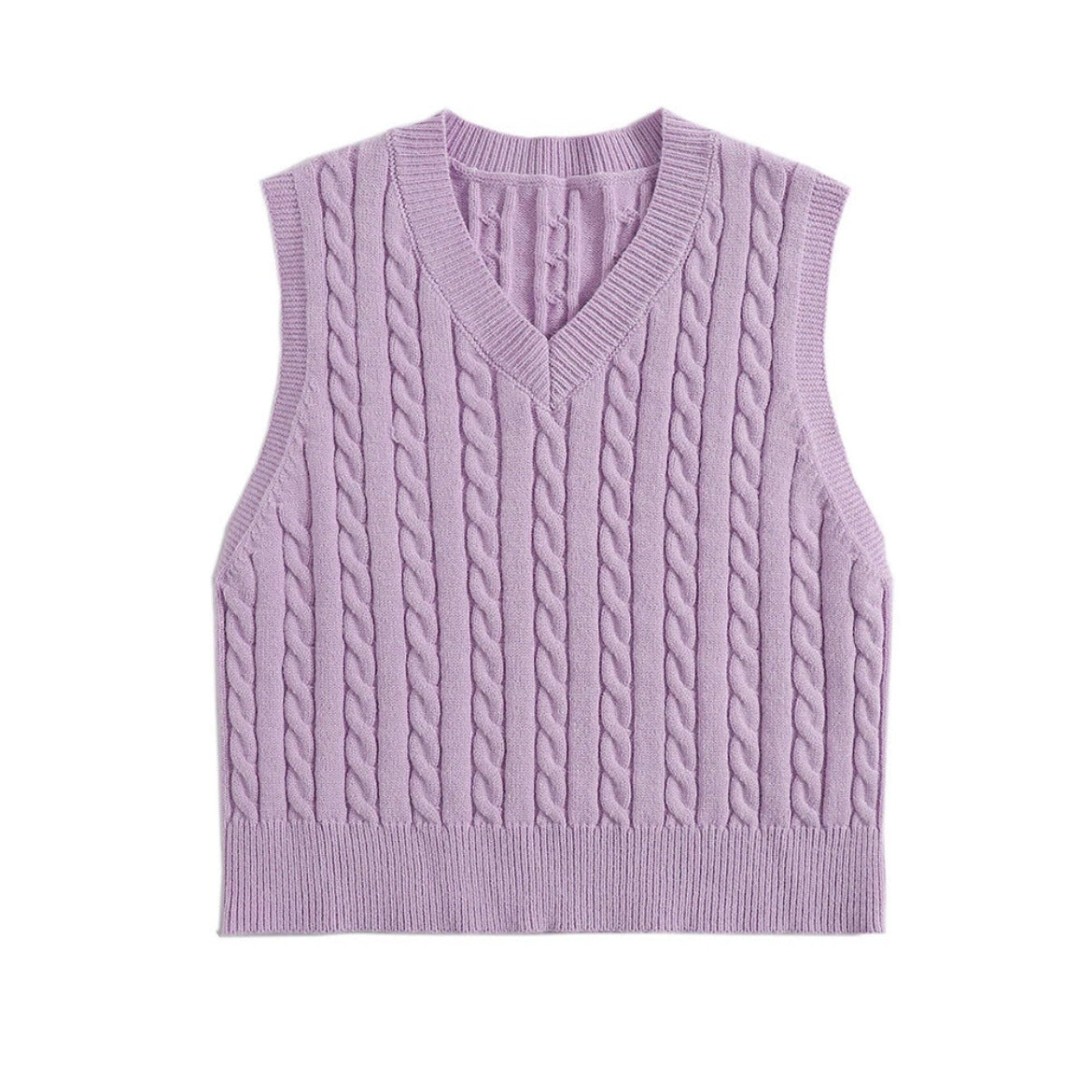 Esmay Knit Top - Lilac