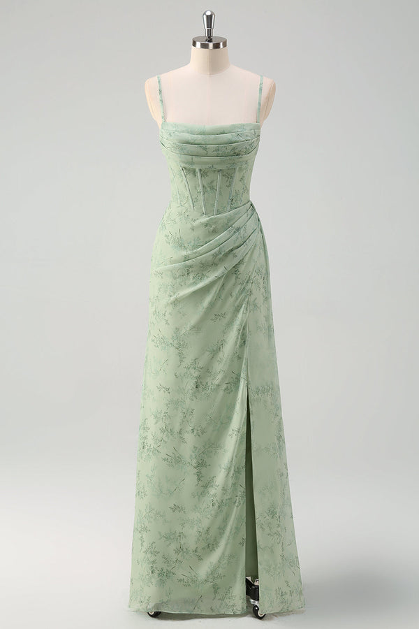 Isabeau Corset Chiffon Gown