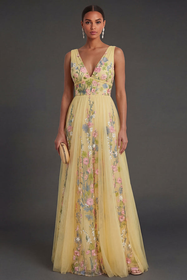 Kerstin Floral A-Line Maxi Dress