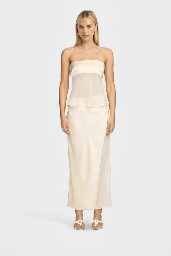 Pauline Sheer Maxi Dress