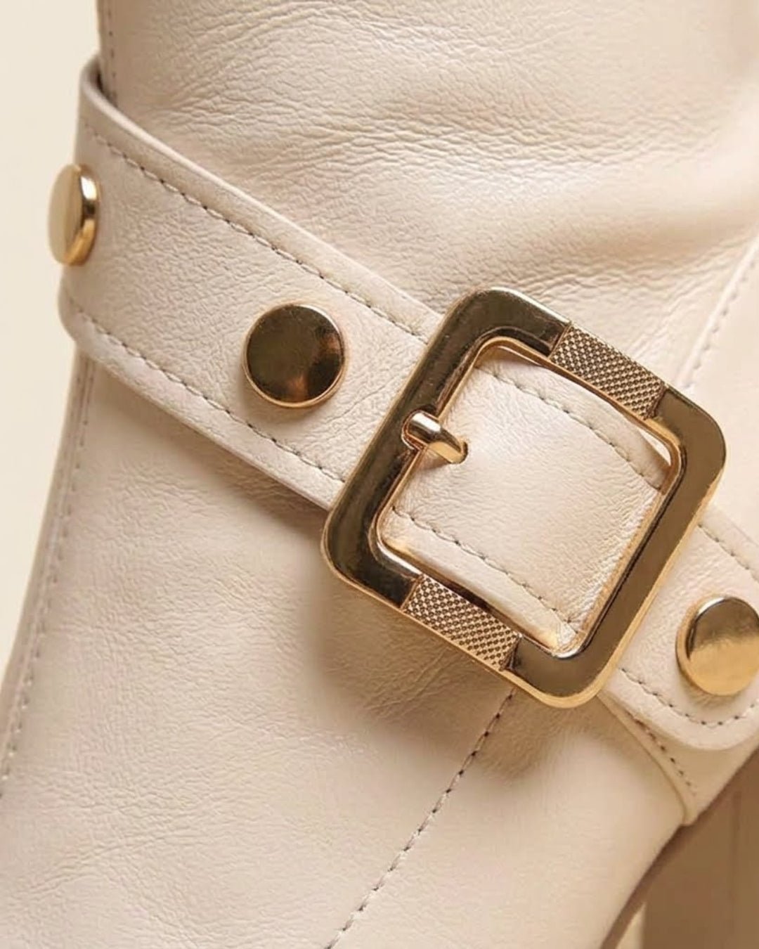 Priscille Buckled Ankle Boots