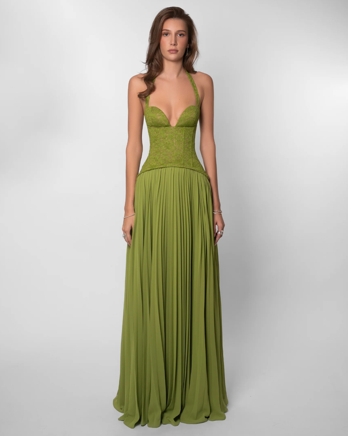 kylies green dress Women's Summer Cocktail Party Maxi for Women – Label 32586