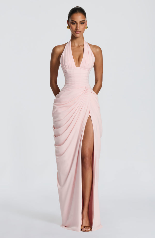 Minette Halter Maxi Dress