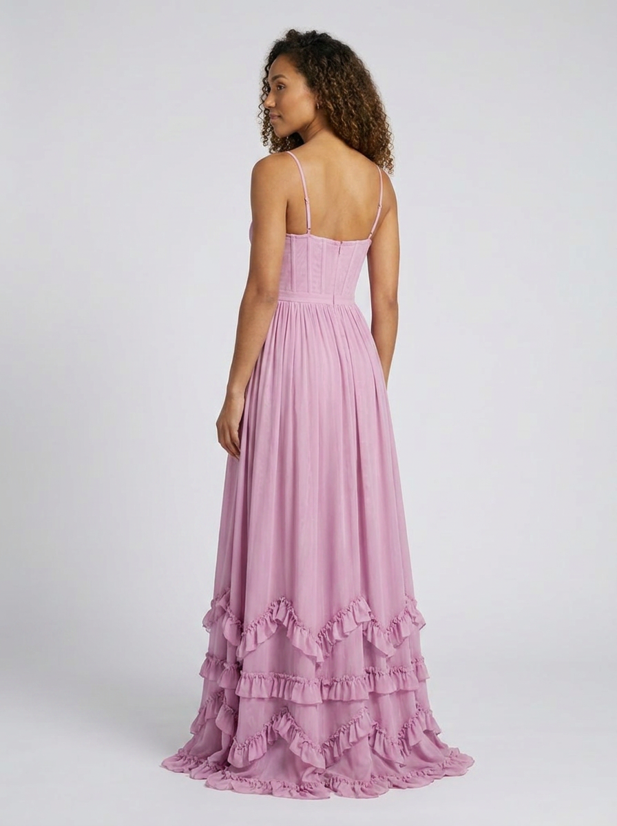 Aurelia Floral Bustier Maxi Dress