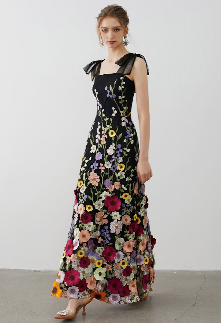 Paola Maxi Dress - Black