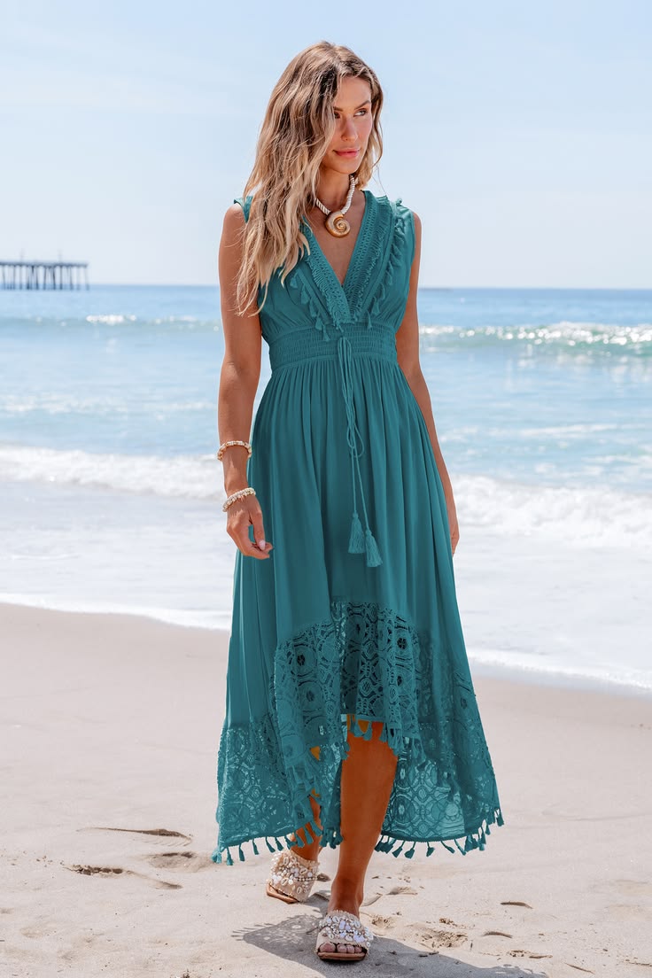 Kennedy Midi Dress - Blue
