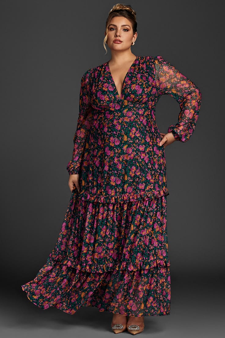 Birdie Maxi Dress - Black