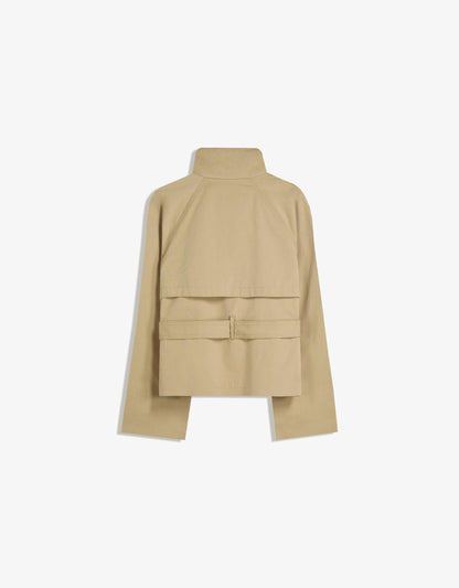 Ceora Cropped Trench