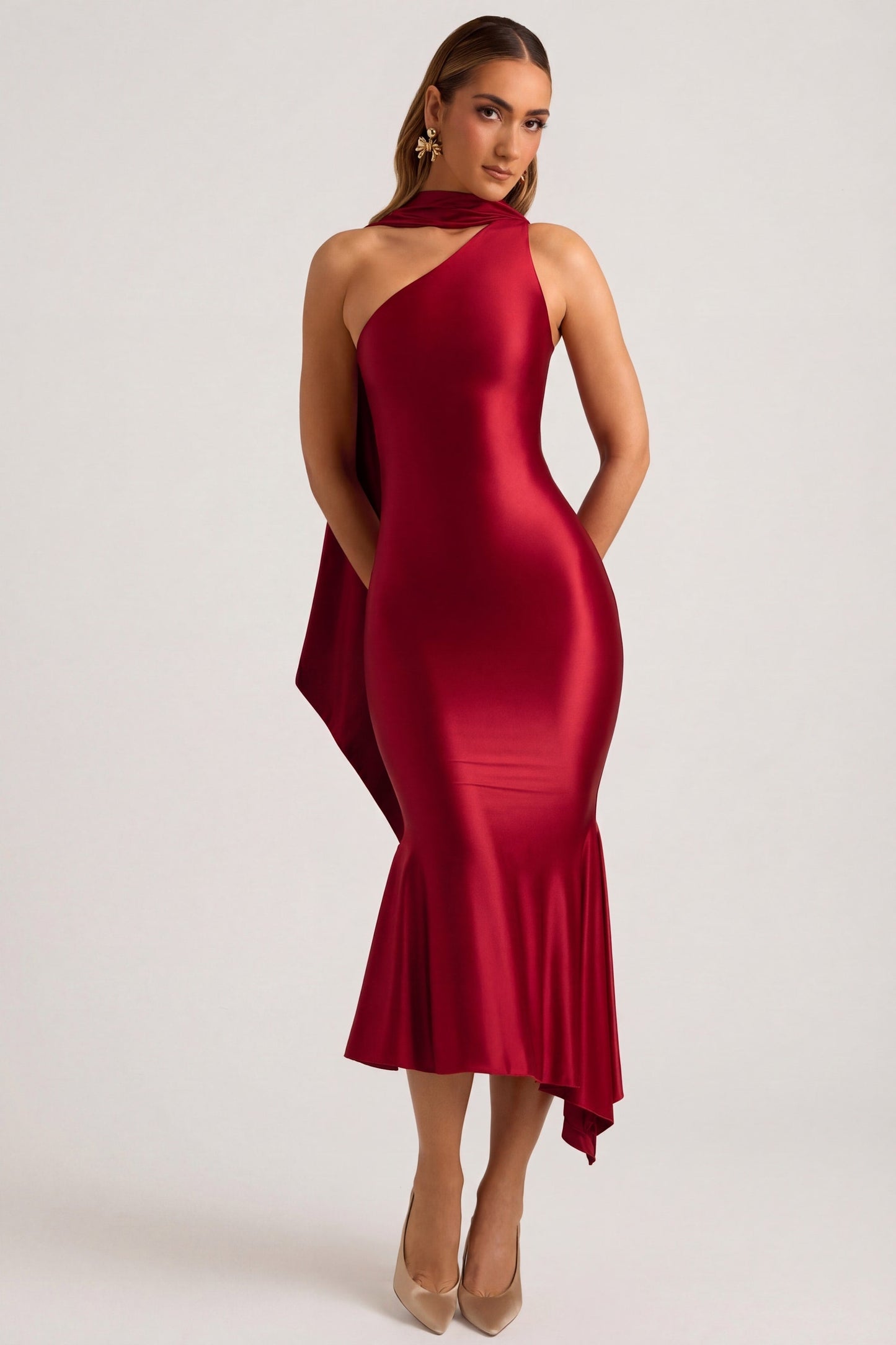 Daniela Pleated Midi Dress