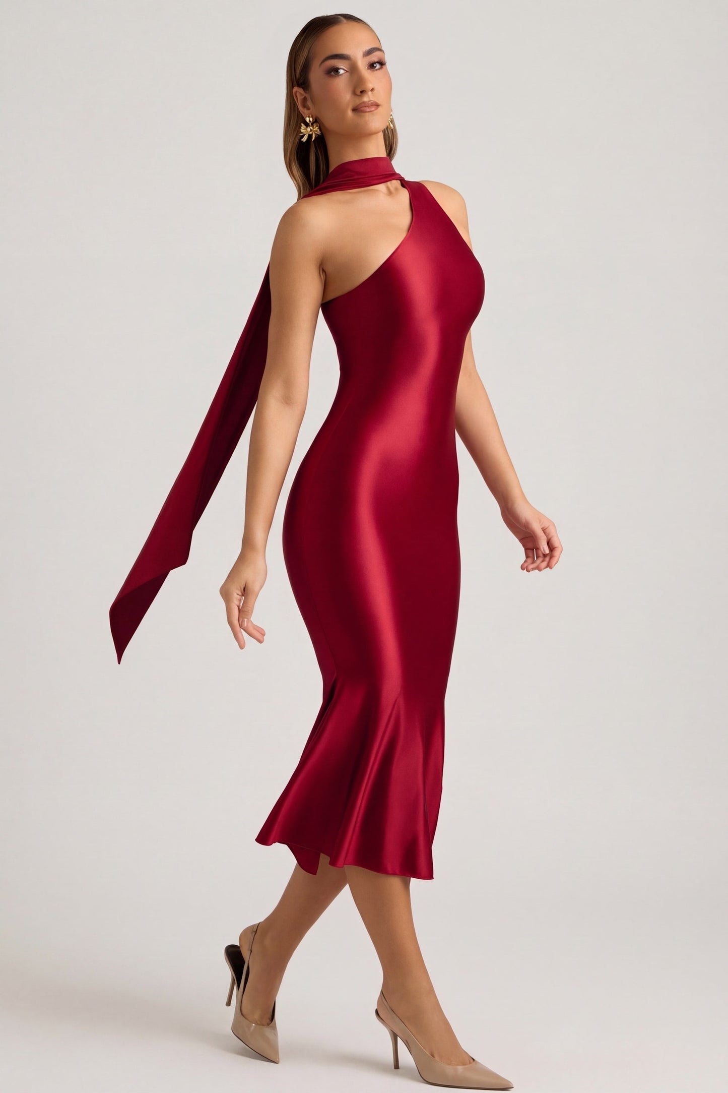 Daniela Pleated Midi Dress