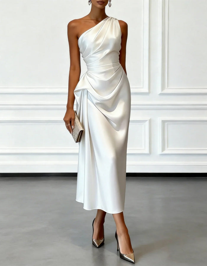 Annabelle Midi Dress - White