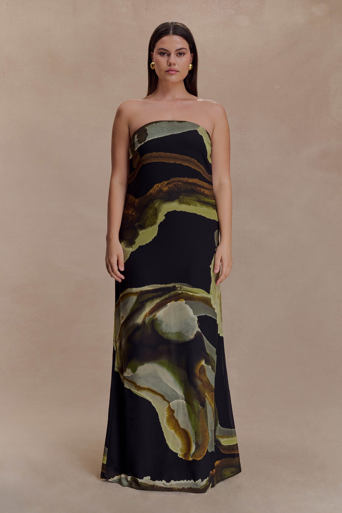 Alayna Maxi Dress - Green