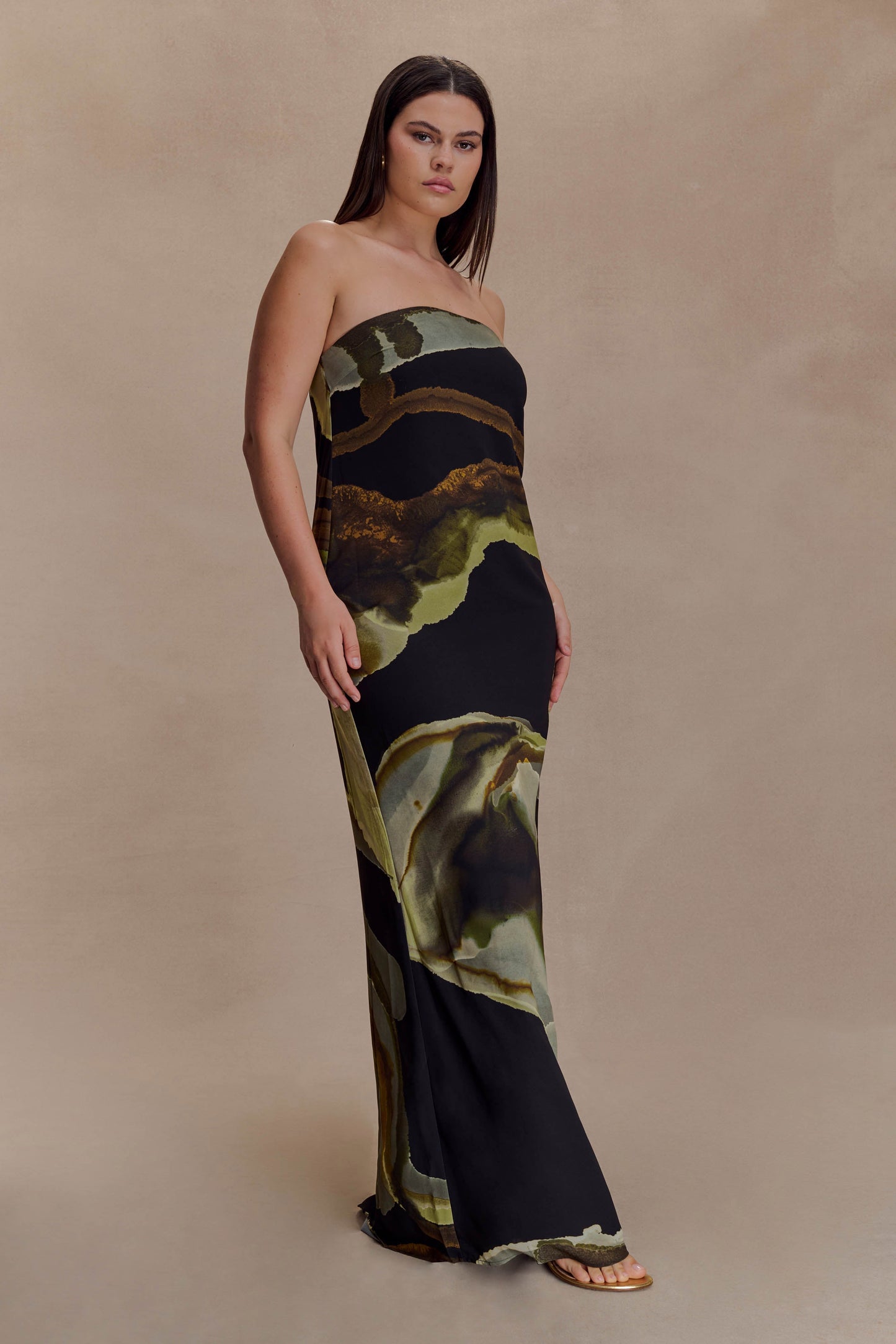 Alayna Maxi Dress - Green