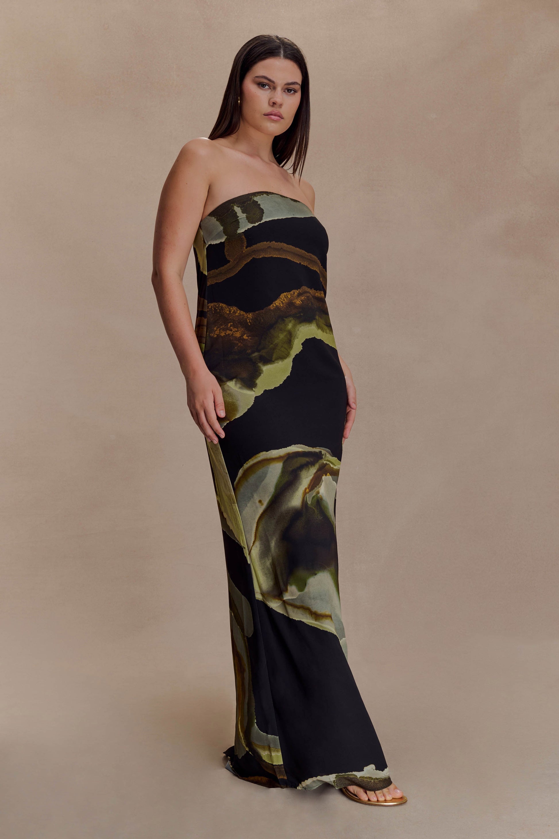 Alayna Maxi Dress - Green