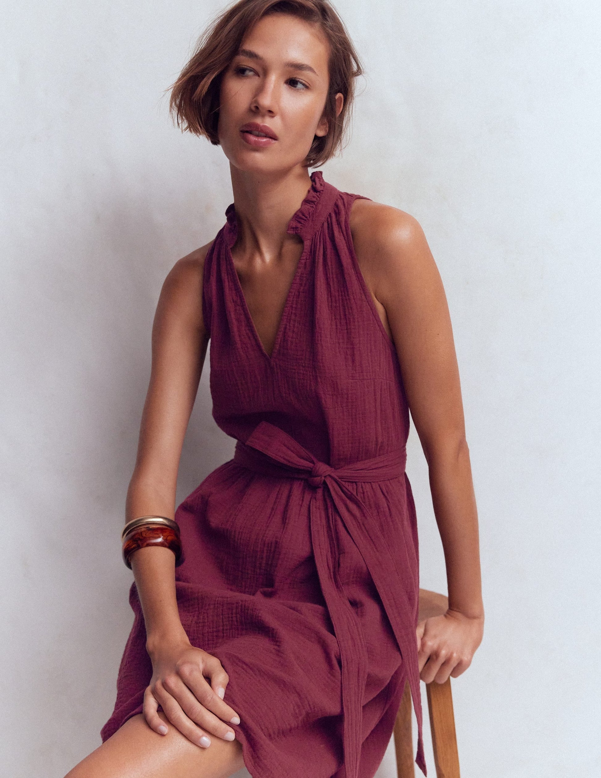Teagan Ruffle Mini Dress