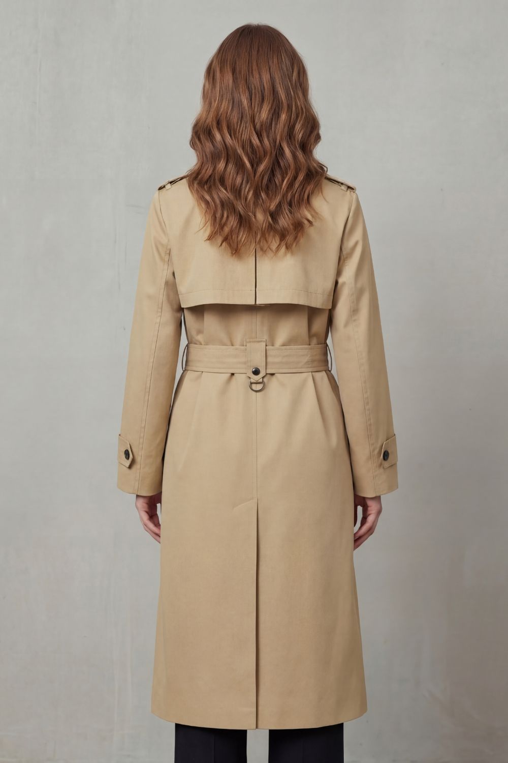 Hadley Double Breasted Belted Trench Coat