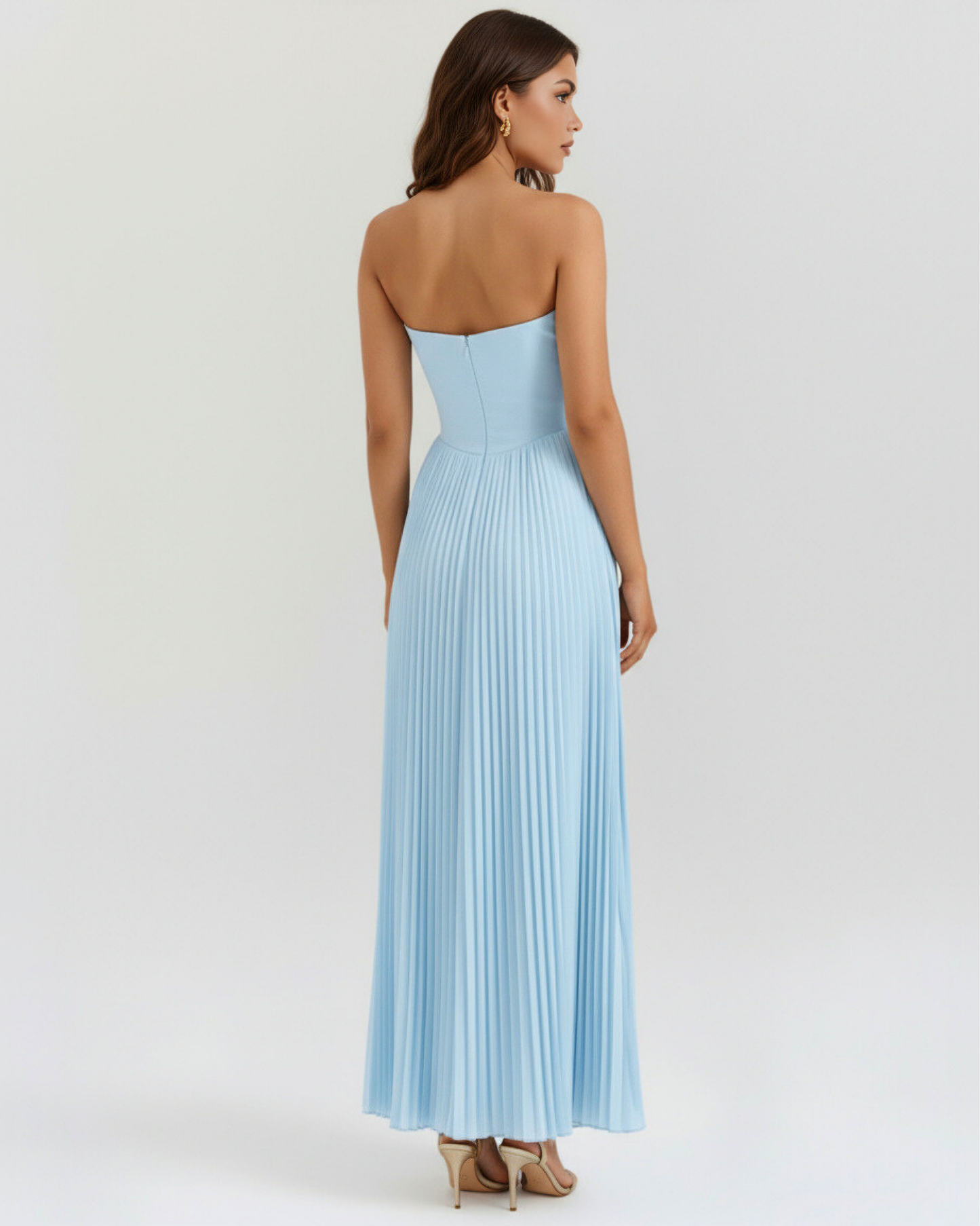 Willa Pleated Maxi Dress