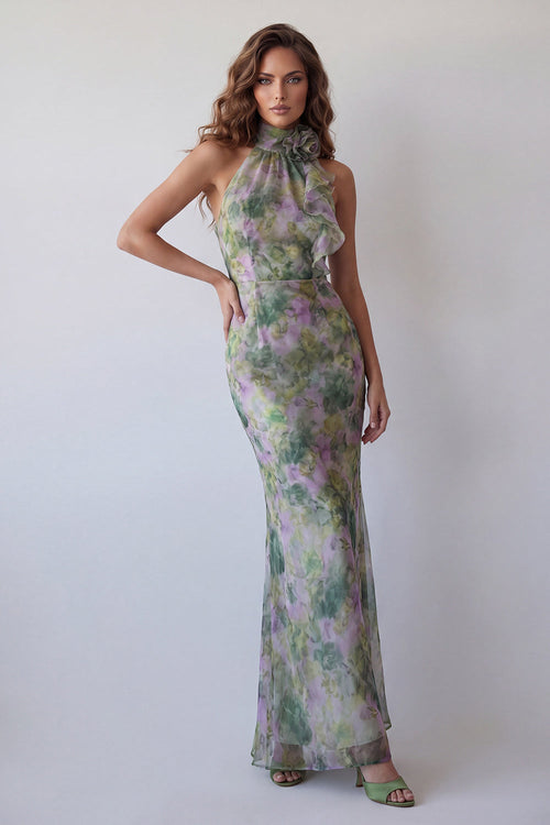 Marigold Maxi Dress - Sage