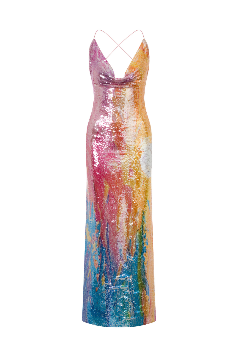 Gilda Maxi Dress - SUMMER GRADIENT