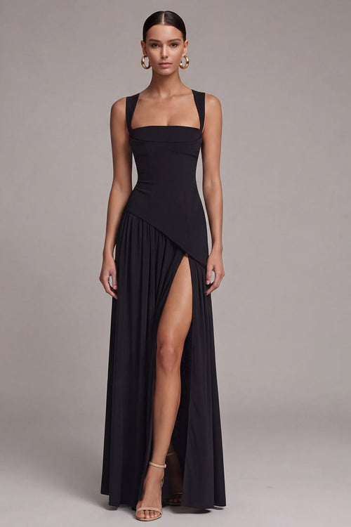 Zuri Maxi Dress - Black