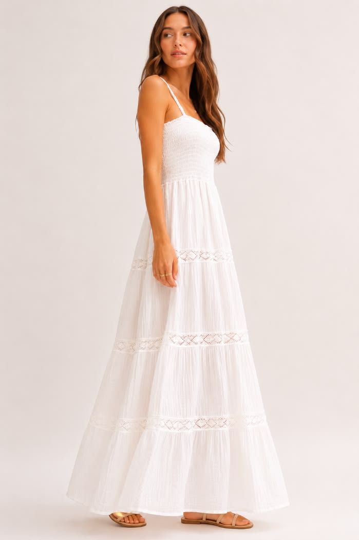 Gwendolyn Tiered Maxi Dress - Multicolor