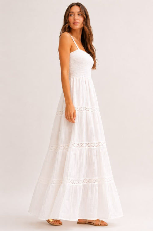 Gwendolyn Tiered Maxi Dress - Multicolor
