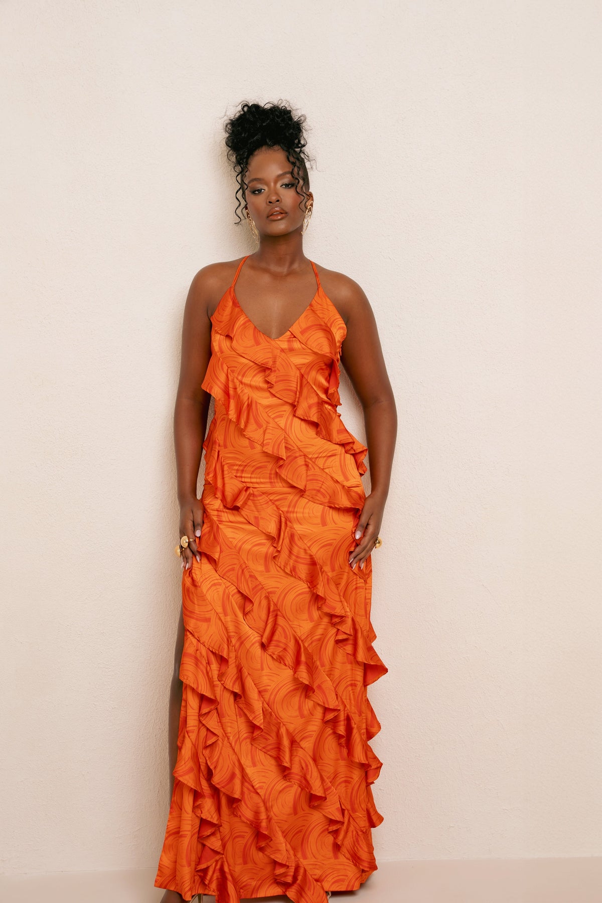Lexi Maxi Dress - Orange