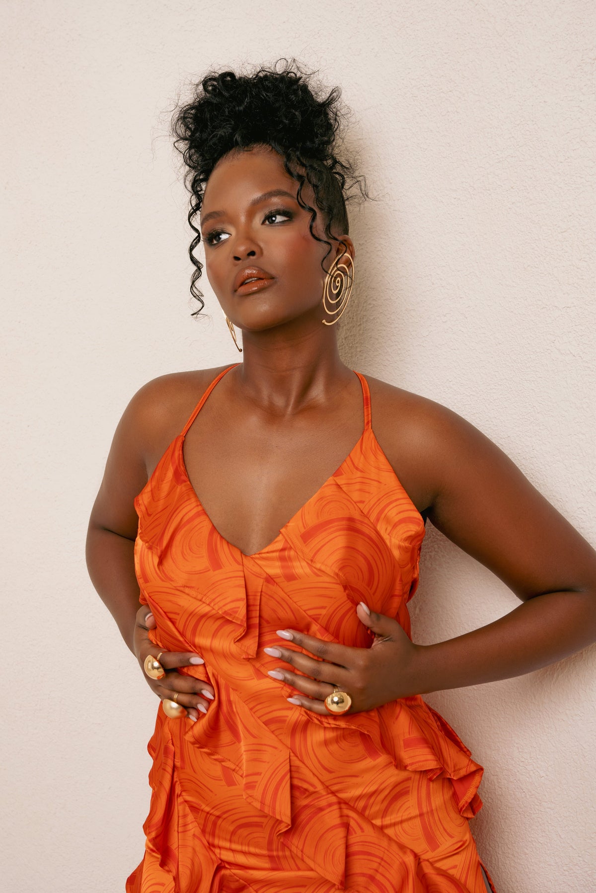 Lexi Maxi Dress - Orange