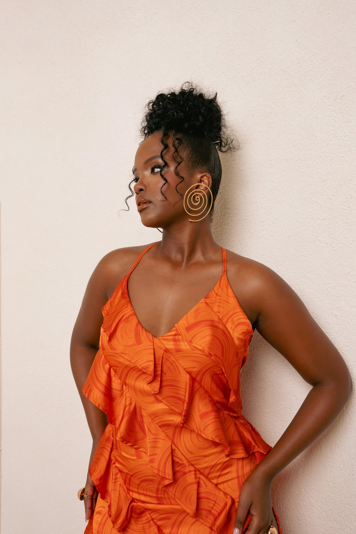 Lexi Maxi Dress - Orange