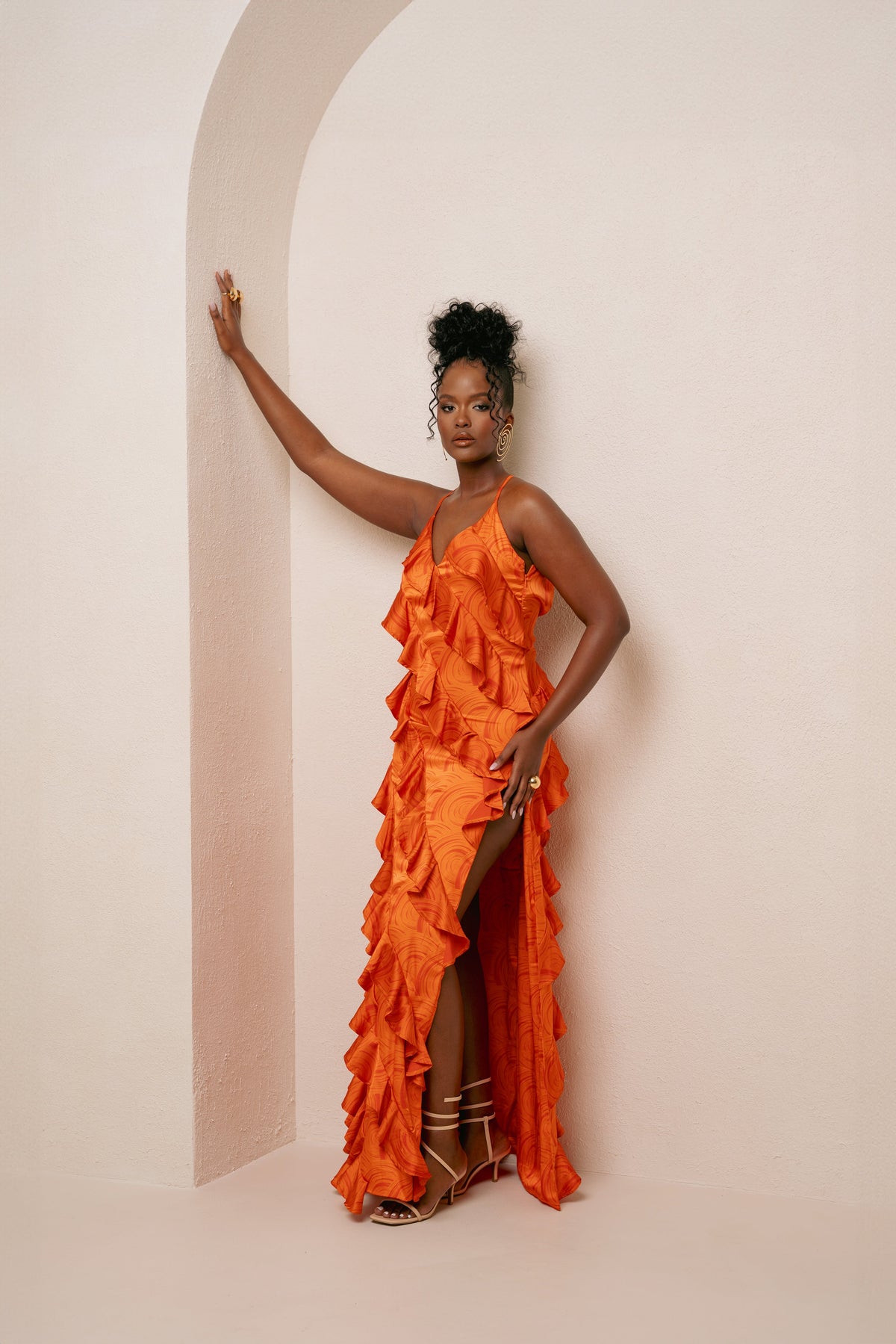 Lexi Maxi Dress - Orange