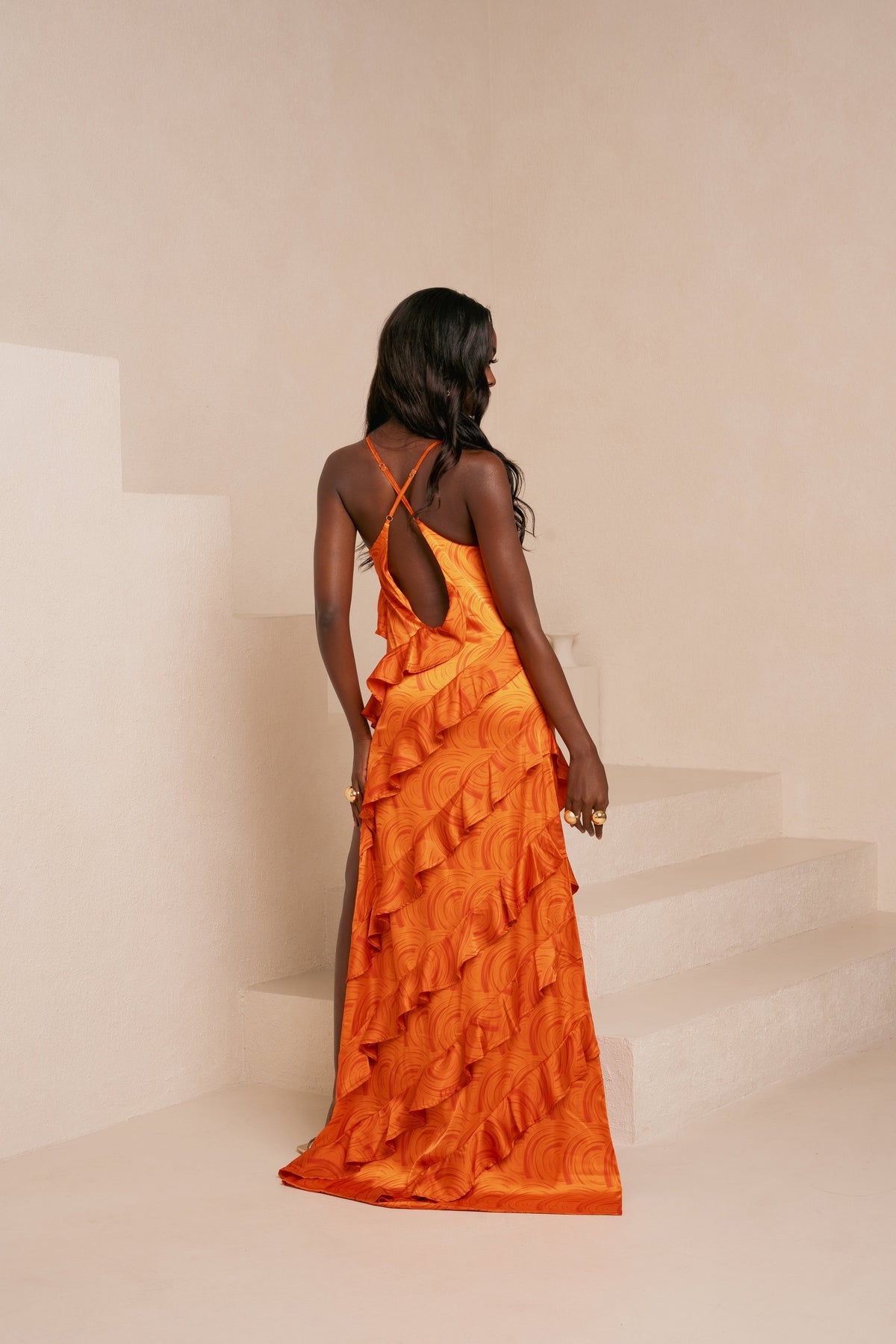 Lexi Maxi Dress - Orange