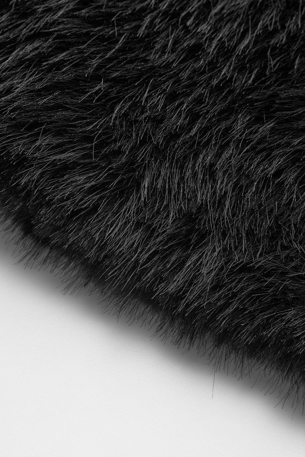 Laura Faux Fur Oversized Cropped Jacket