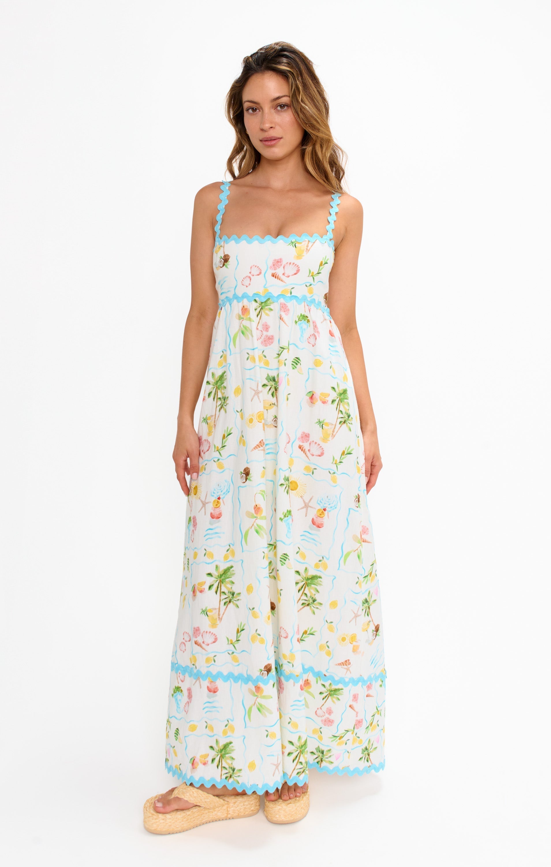 Mercy Maxi Dress - Blue