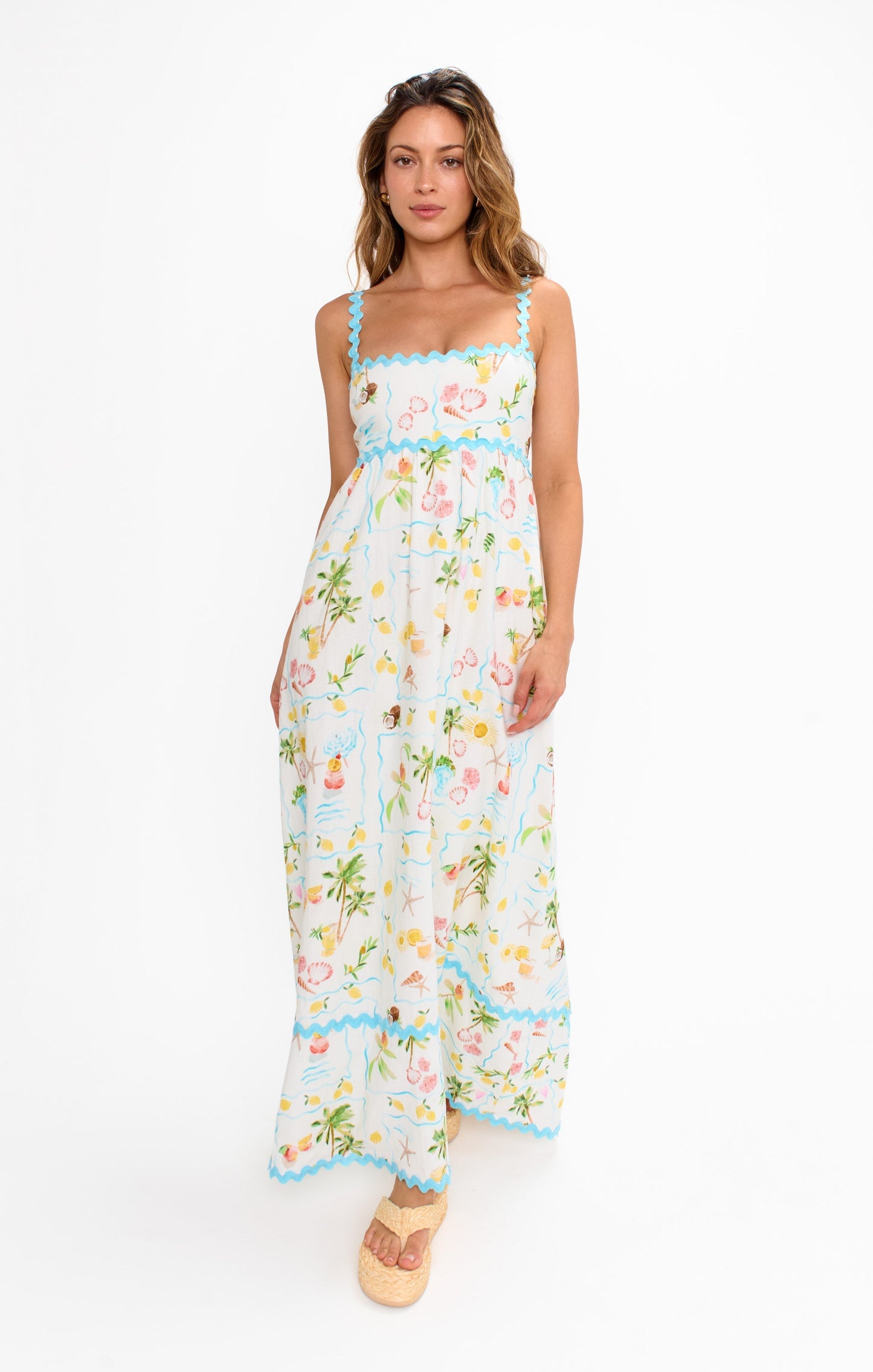 Mercy Maxi Dress - Blue