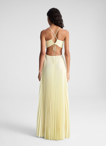 Monica Halter Maxi Dress