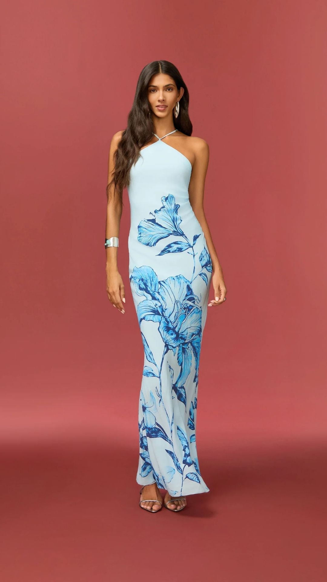 Azalea Maxi Dress - Blue