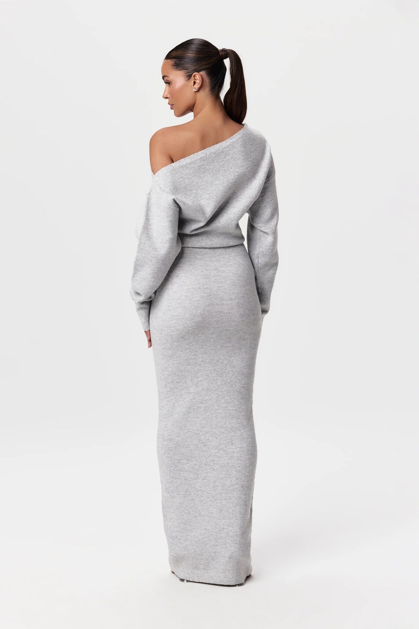 Serena Off-Shoulder Knit Dress