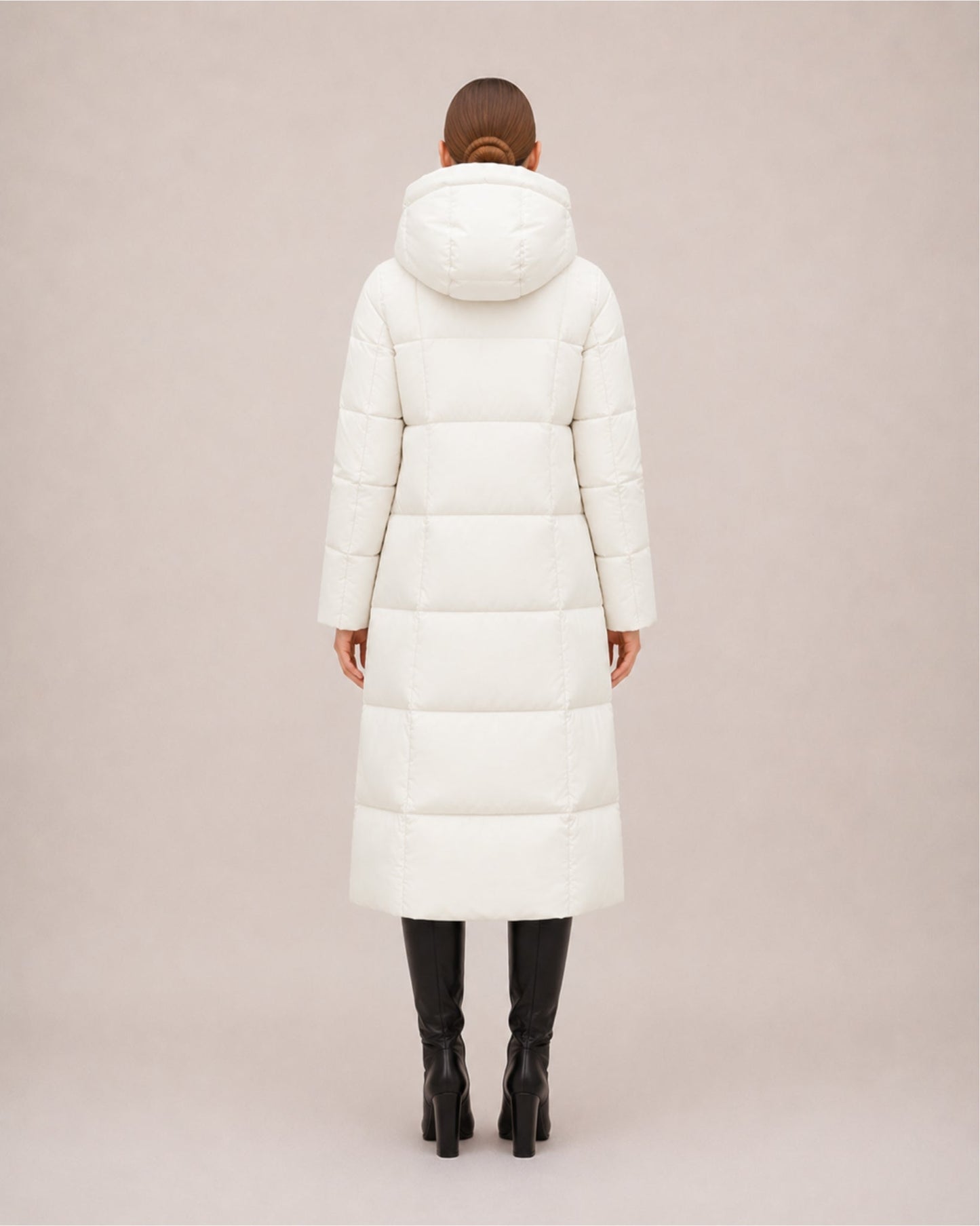 Rosalie Long Hooded Puffer Coat