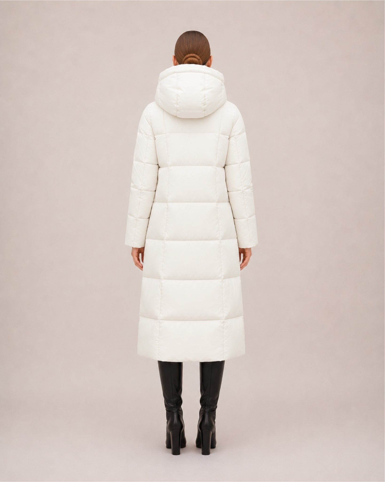 Rosalie Long Hooded Puffer Coat